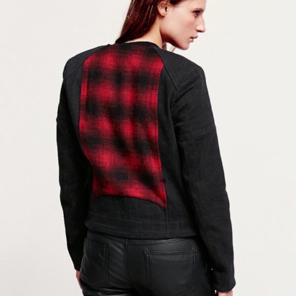Free People Plaid Jacket - Picture 2 of 7
